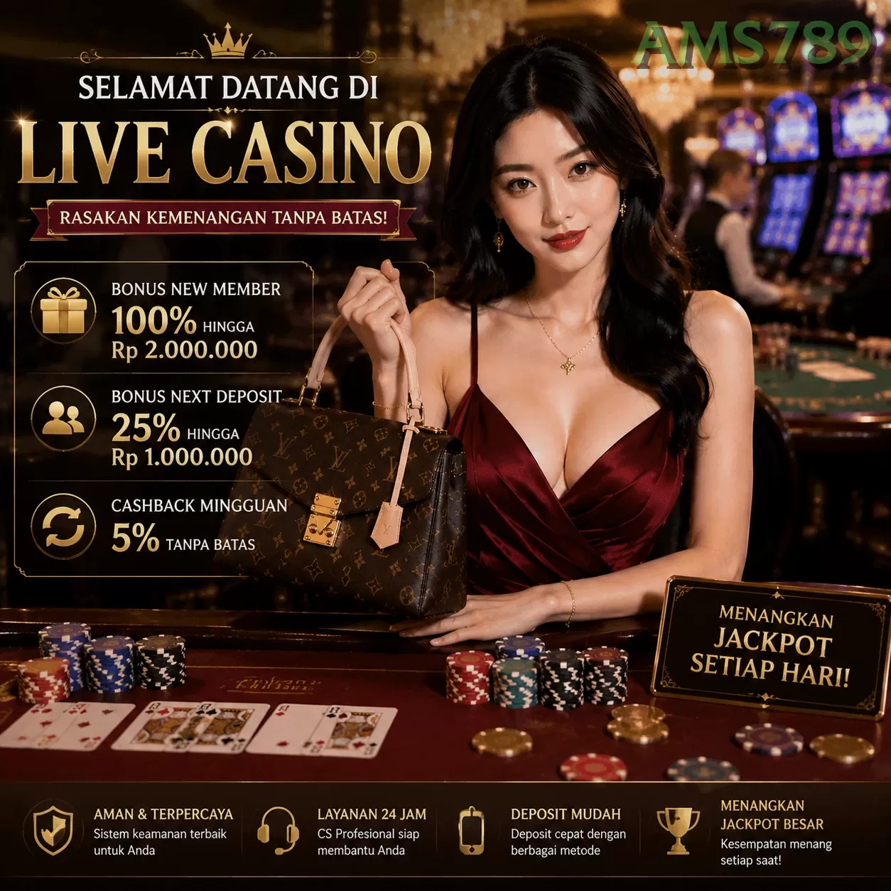 WELCOME BONUS NEW MEMBER 50_ promotion image